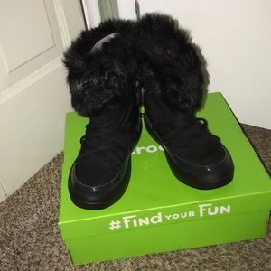 Croc winter boots